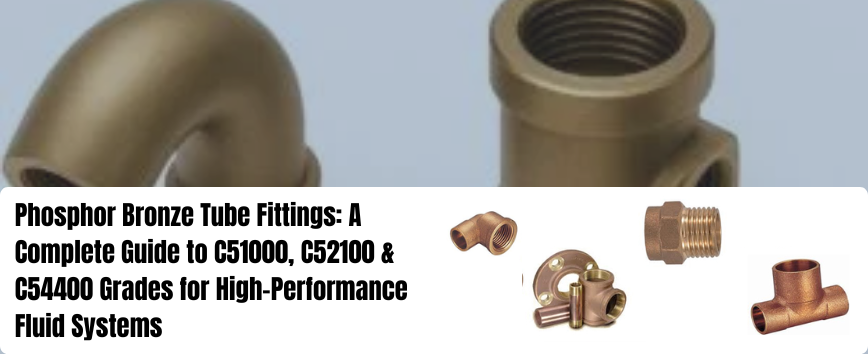 Phosphor Bronze Tube Fittings: A Complete Guide to C51000, C52100 & C54400 Grades for High-Performance Fluid Systems
